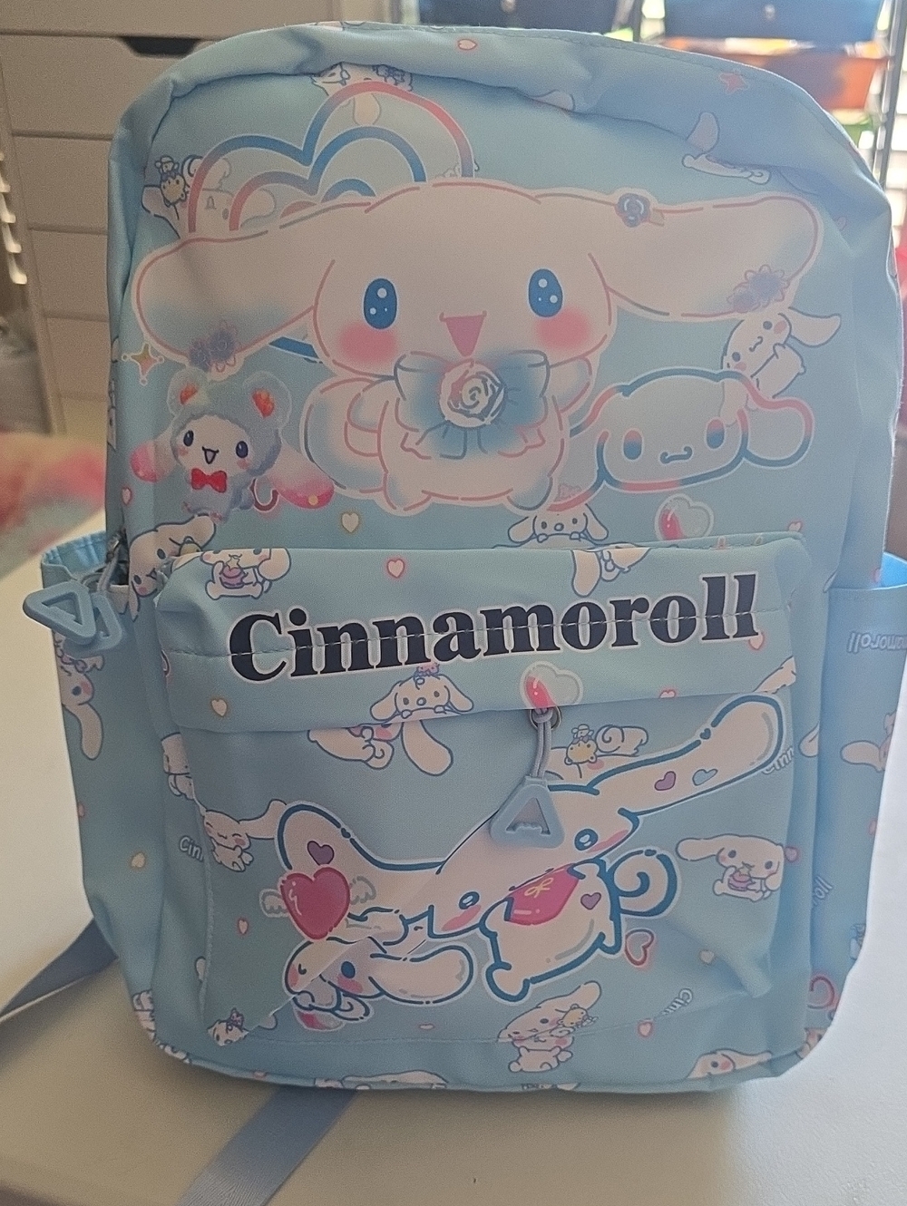 Light Blue Kids Backpack - Cinnamonroll